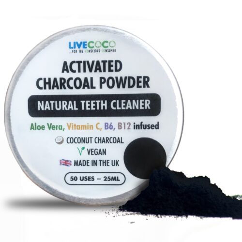 mainimagezoomedcharcoal-3.jpg Teeth Cleaning Powder (Vitamins, Aloe Vera Infused)