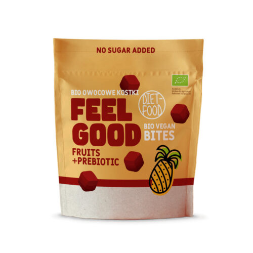 Bio Vegan Bites FEEL GOOD (fruit cubes) - with probiotic 120 g