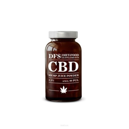 CBD Hemp Juice 2,5% - Capsules 60 pcs.