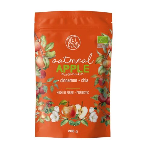 Diet-Food BIO OATMEAL APPLE WITH PREBIOTIC