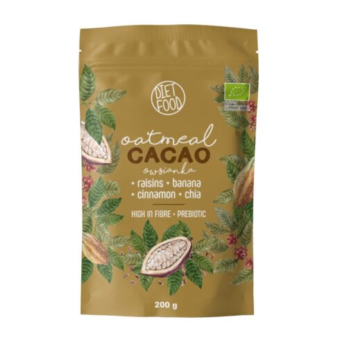 Diet-Food BIO OATMEAL COCOA WITH PREBIOTIC