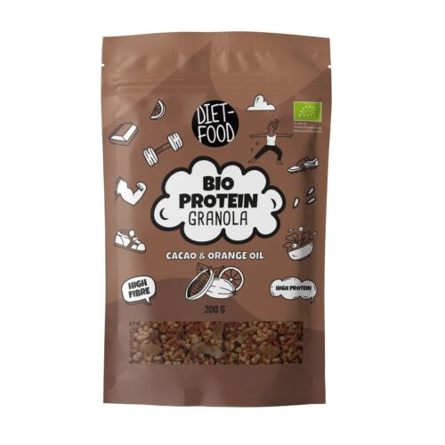 Bio Protein Granola Cacao/Orange Oil 200 g