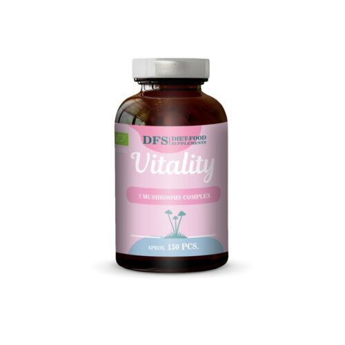 Diet-Food Bio Vitality - a complex of 7 vital mushrooms in capsules
